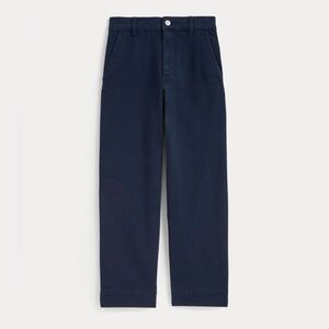 Everlane Cropped Straight Leg Pants Navy Size 4